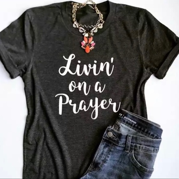 Tops - [Living On A Prayer] Soft Tee